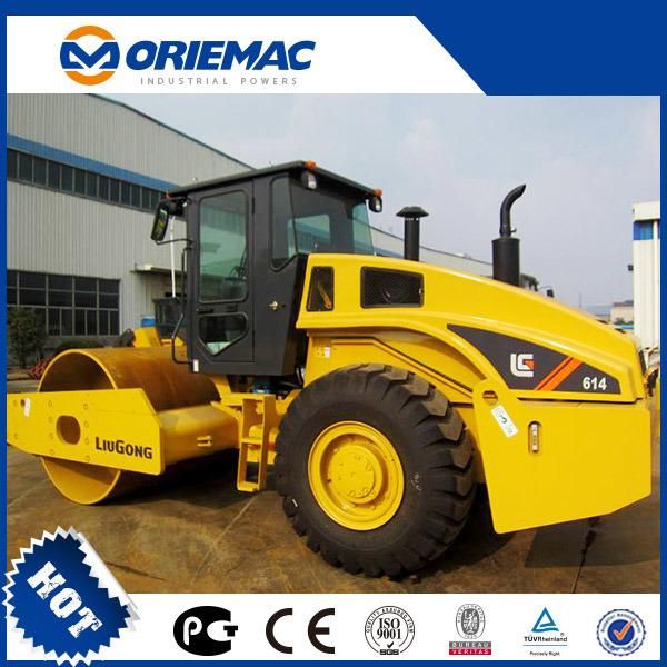 14tons Liugong Roller Clg614h Vibratory Road Compactor