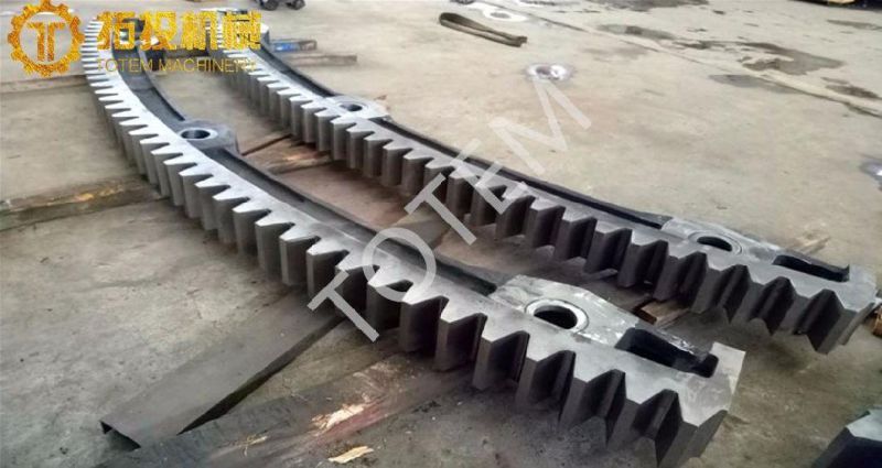 Arc Gear Rack, OEM Gear Segment, Casting Big Gear Segment