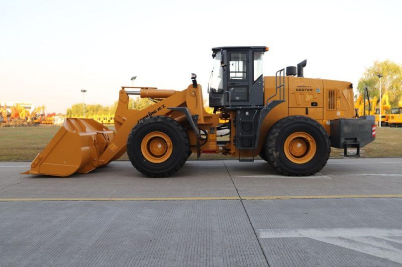 Lonking 5t 6 Tons 7 Ton Front Wheel Loader for Coal/Mine/Log