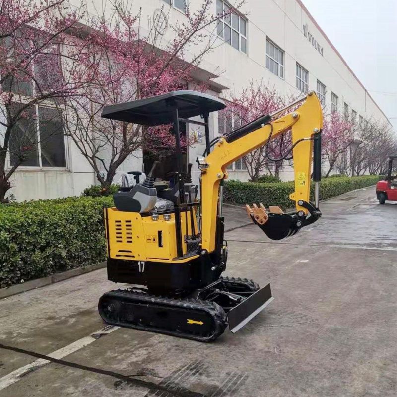 2021 New Arrival 1.7ton Mini Excavator/Digger/Peller/Bagger with Hydraulic Joystrick and Yanmar Engine