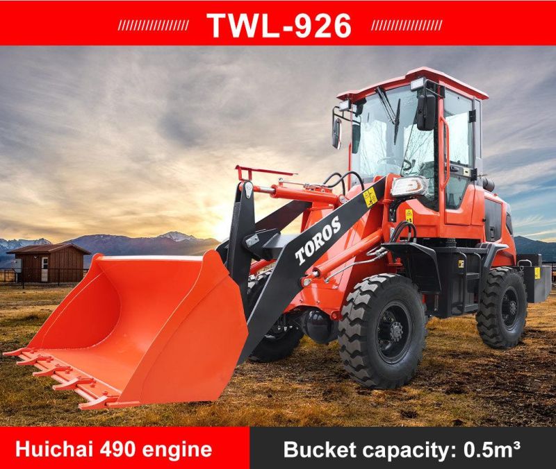 Manufacturer Mini Articulated Wheel Loader Price 1 Ton 1.5 Ton 2 Ton Made in China Mini Wheel Loader 3 Ton Telescopic Loader