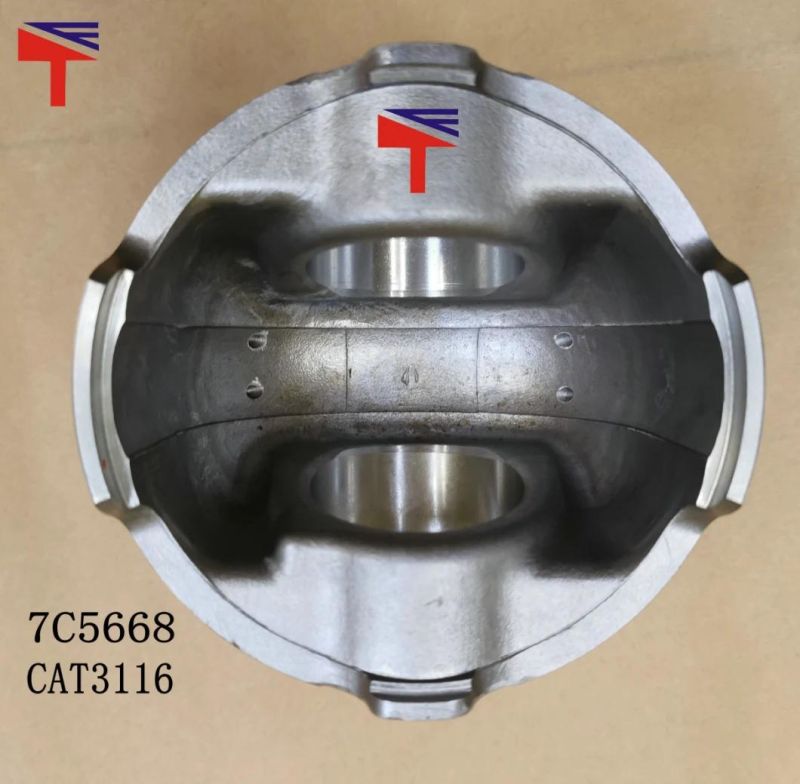 High-Performance Diesel Engine Engineering Machinery Parts Piston 7c5668 for Engine Parts Cat3116 Cat3114 Generator Set