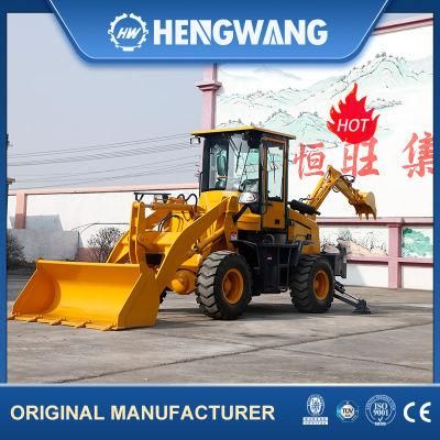 Sell Hydraulic Four Wheel Drive Backhoe Loader with 36kn Loader Breakout Force