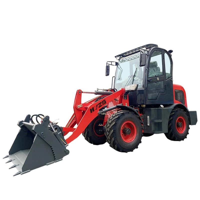 New 4WD Mini Loader with Front End Loader Wheel Loader