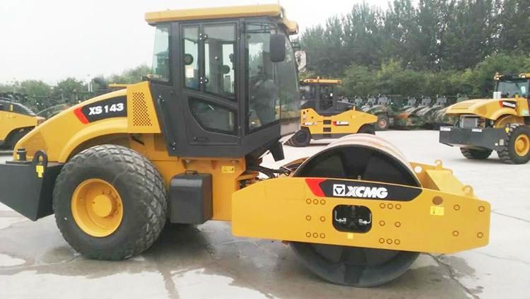 XCMG Official Manufacturer 14 Ton Compactor Roller Xs143 Road Rollers Price for Sale