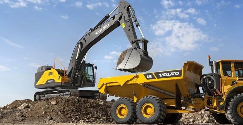 Volvo 1.9m3 40ton Ec380 Large Excavator Price