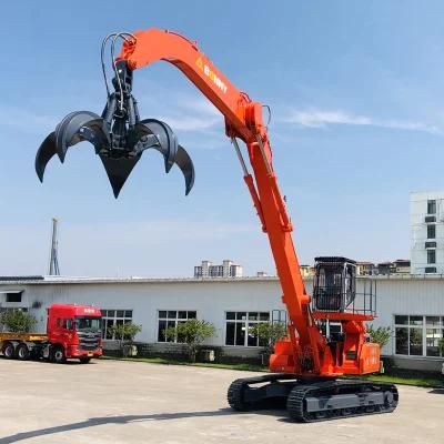 New Wzy43-8c Bonny 43 Ton Hydraulic Material Handler with Rotational Orange-Peel Grapple