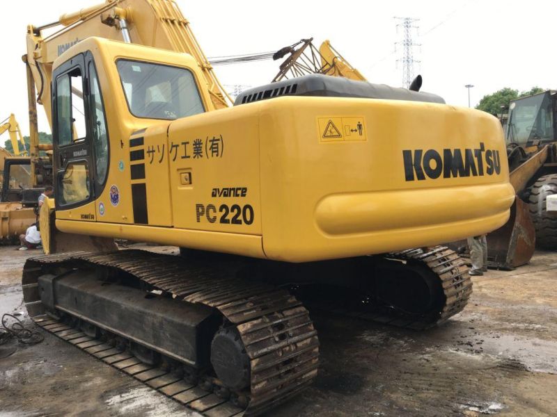 22t Good Condition Komatsu PC220-6 PC220 Crawler Excavator