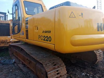 Komatsu PC220-8 Crawler Excavator Strong and Good Working Second Hand Machine for Sale