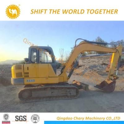 Xe60c Mini Crawler Excavator 0.23m3 Bucket Capacity