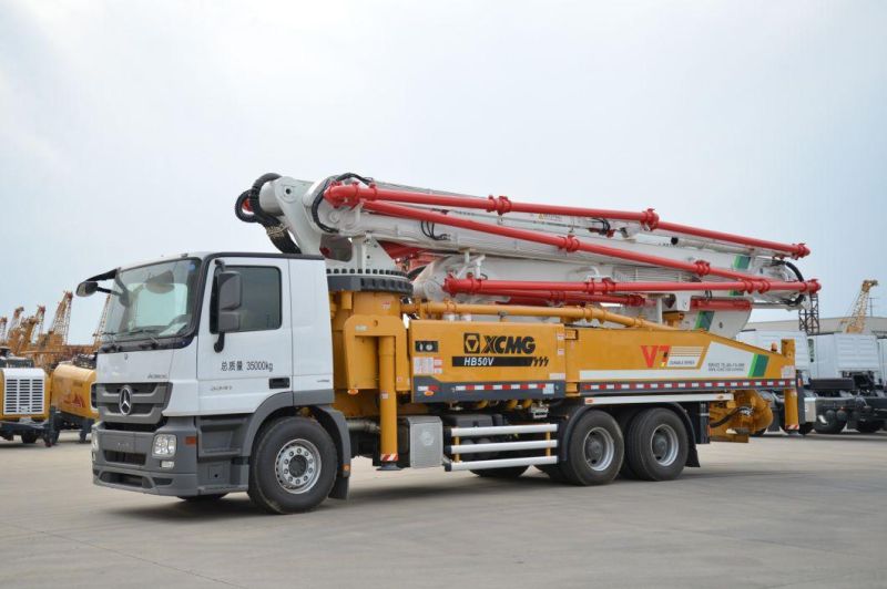 XCMG Schwing New 50m China Concrete Pump Truck Hb50V with Benz Chassis Price