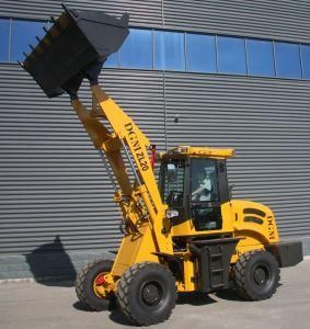 China CE Comapact hydraulic payloader for Sale with attachments and quick change coupler