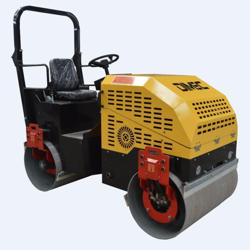 Pme-R2000 2ton Hydraulic Double Wheels Drive Ride-on Road Roller