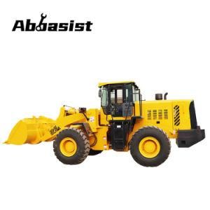 Abbasist Brand 5.0ton Heavy Wheel Loader AL50 with Pallet Fork