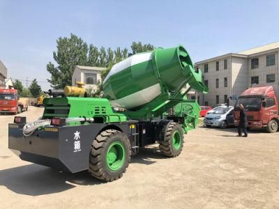 3.5m3 Konodeere Brand Articulated Chassis Mini Small Mobile Self Loading Concrete Cement Mixer Construction Mixing Machine Machinery Truck