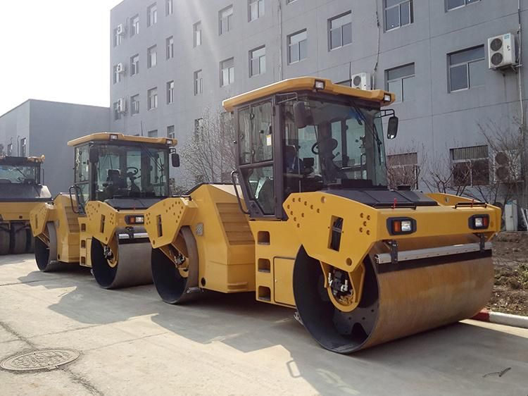 14 Ton Xd143 Double Drum Vibration Roller Earth Compactor Machine New Road Roller Price