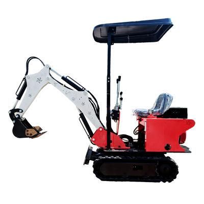 Best Selling 0.8ton Hydraulic Mini Machine Price with Rubber Crawler