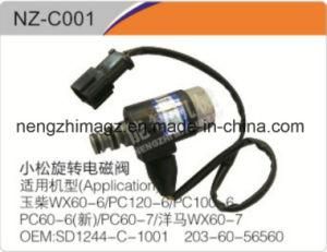 Rotating Solenoid Yuchai Wx60-6/PC120-6/PC100-6 PC60-6 (NEW) /PC60-7/ Yanmar Wx60-7 for Excavator SD1244-C-1001 203-60-56560