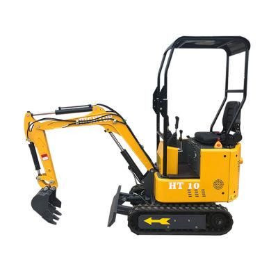 Mini Excavator 1 Ton with 0.025 Cbm Bucket China Manufacturers Mini Digger Crawler Excavators Machine for Sale