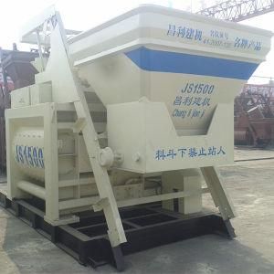 Export High Productivity 70~90m3/H Productiviy Js1500 Twin Shaft Concrete Mixer