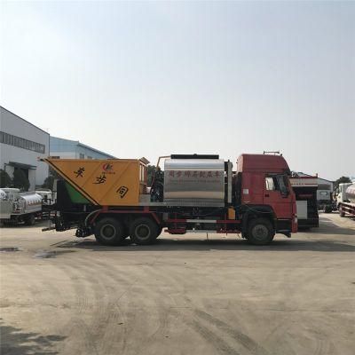 Sinotruck HOWO Road Construction Machinery Emulsified Asphalt Rubber Synchronous Chip Sealer Paver