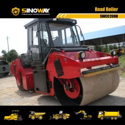 Dual Drive Full Hydraulic 8ton Asphalt Compactor for Sale