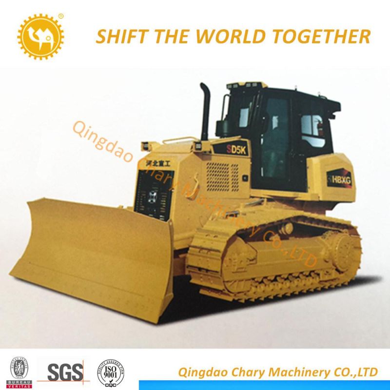 130HP Hbxg SD5K Bulldozer Straight Tilting Blade Track Dozer /Crawler Bulldozer