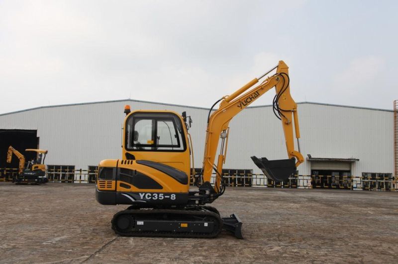 Yuchai Mini 4ton Yc35 Small Hydraulic Crawler Excavators Price