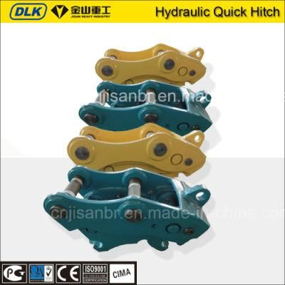 Mini Excavator Hydraulic Quick Hitch for Excavators 1.5-4 Tons