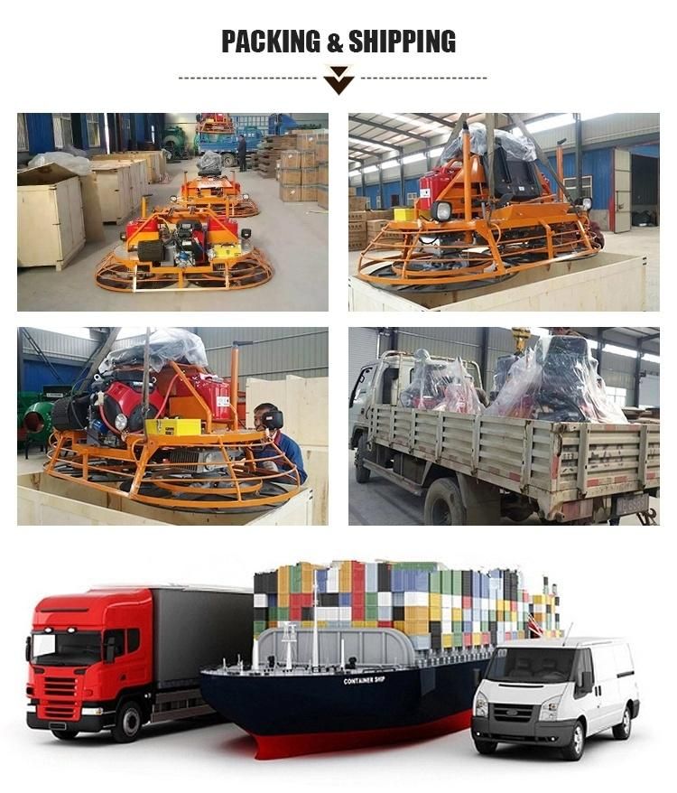 Hot Sale Power Trowel Engine Concrete Machine