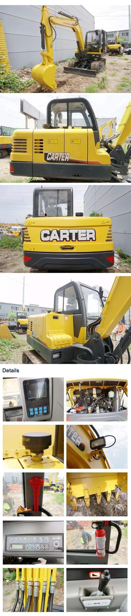 6ton Heavy Machinery Hydraulic Crawler Excavators Factory