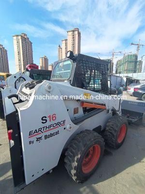 Engineering Construction Machinery Wheel Loader Skid Steer Loader S16 Sliding Loader