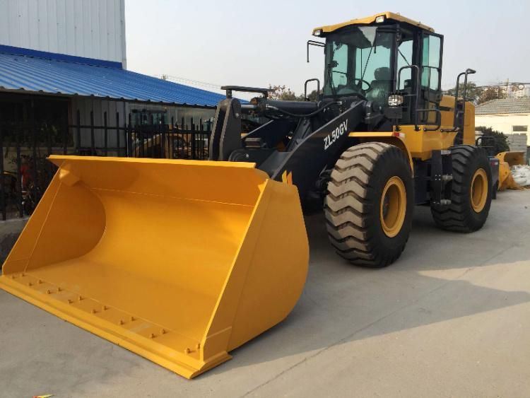 Chinese Official 5 Ton Wheel Loader Zl50gv