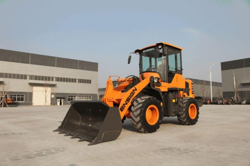 Ensign 2 Ton Front Wheel Loader Yx620 with Yuchai Engine