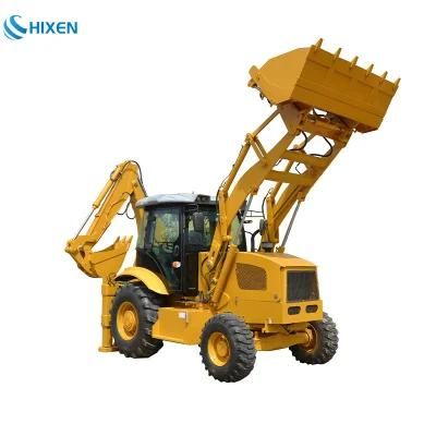 Mini Tractor Backhoe Loader with Front End Loader