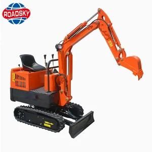 Factory Price 1 Ton Small Hydraulic Tractor Excavator