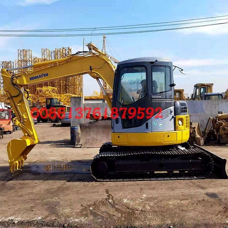 Mini Used Japan Komatsu PC78us Crawler Type Construction Excavator