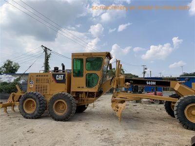 Used USA Caterpillar Cat 140h Motorgrader Grader for Sale