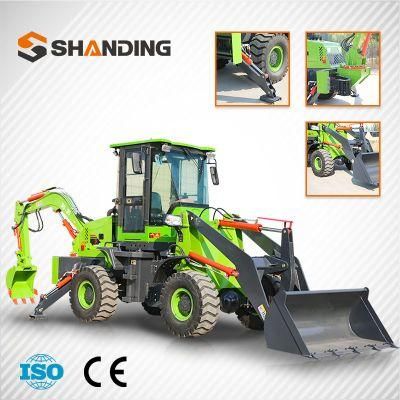 Jcb Mini Backhoe Loader 2 Ton for Sale Wheel Backhoe Excavator Loader Backhoe Mini Retroexcavadora