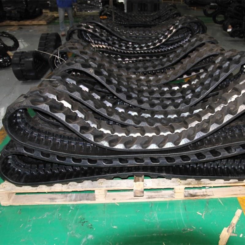 Rubber Track 300X52.5X86n for Excavator Hitachi Hyundai Komatsu