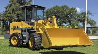 Construction Machinery Front Loader with Cummins Engine China Brand 2ton Compact Wheel Loader for Sale