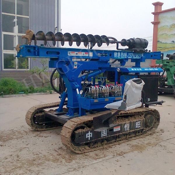 Hydraulic Screw Pile Driver Machine Pneumatic Hammer Pile Driver