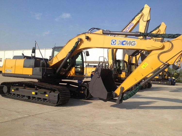 XCMG Official Manufacturer 21 Ton Hydraulic Excavator Xe215c RC Excavator Price List for Sale