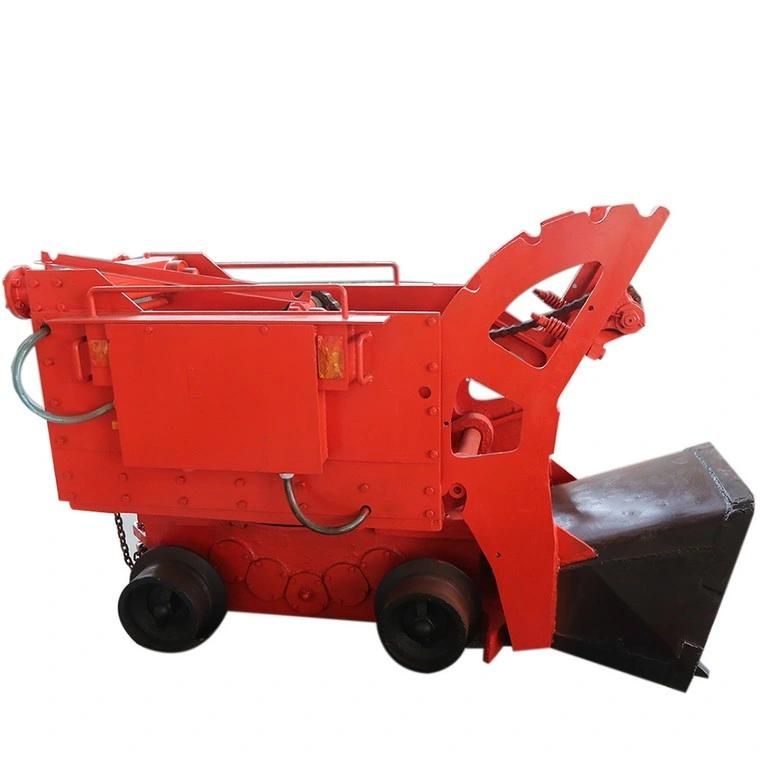 Mucking Rock Loader Air Rock Loading Machine Scraper Rock Loader Pneumatic Rock Shovel