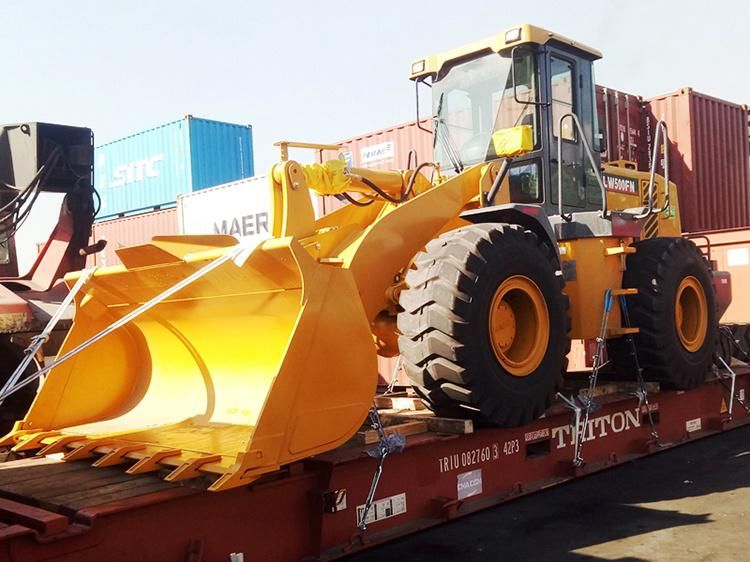 5 Ton 3cbm Bucket New Wheel Loader 5ton Front End Loader Lw500fv