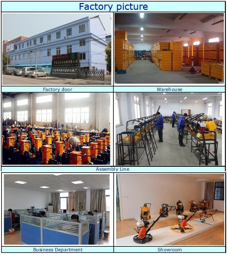 Ce Gasoline Engine Cutter Saw Concrete Cutting Machine