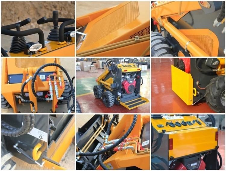 CE Certificated Mini Excavator, Mini Digging Machine Mini Skid Steer Loader for Sale