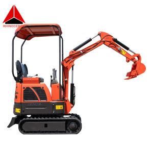 Rhinoceros Xn12 Rubber Track 1.5km/H 1000kg 10.3rpm Construction Machinery Mini Crawler Excavators Manufacture