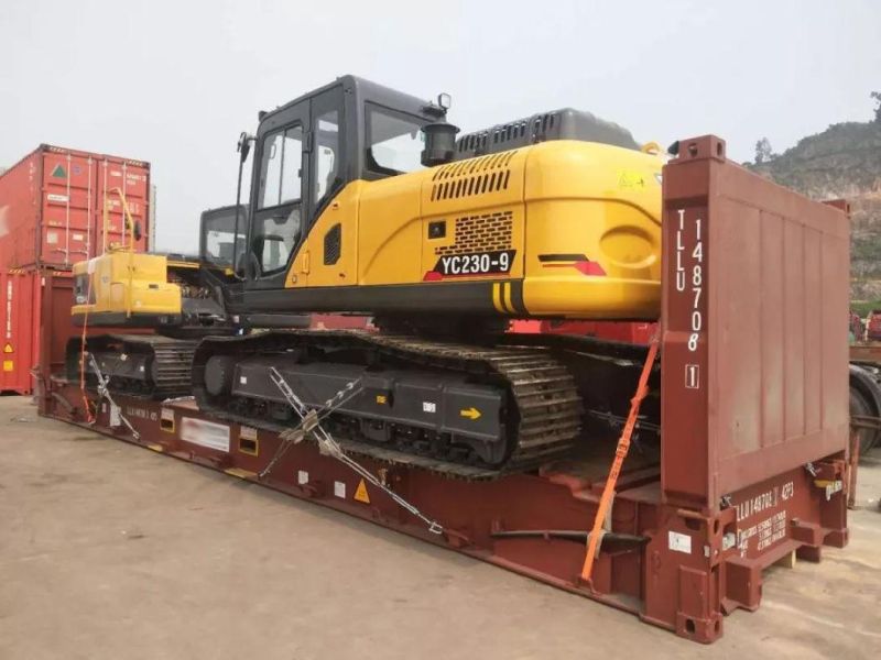 Yuchai 5.75 Ton Excavator Yc55-8/Yc55sr with Parts