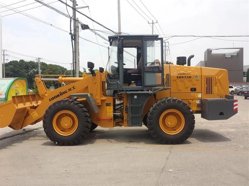 New Acntruck LG850n Hydraulic Articulated Small Wheel Loader with Best Price